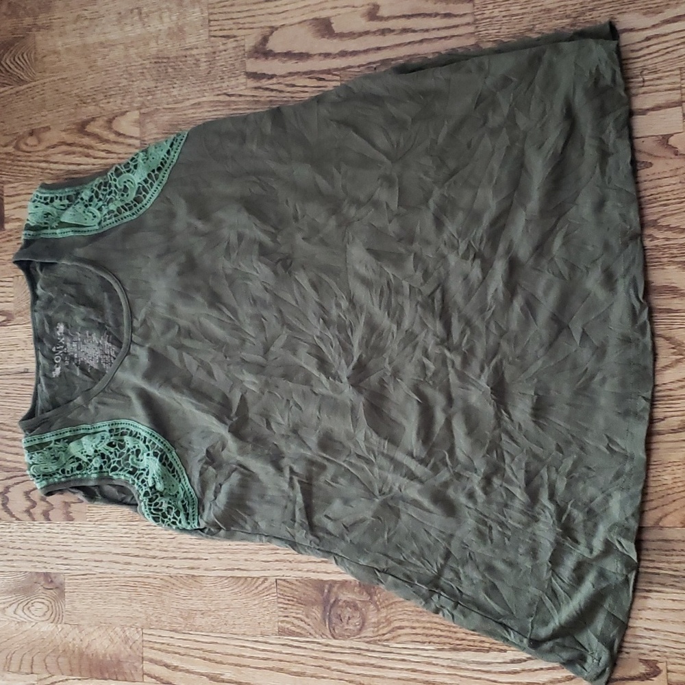 (S) Onyx Lace Bohemian Casual Outdoor Leisure Comfortable Sleeveless